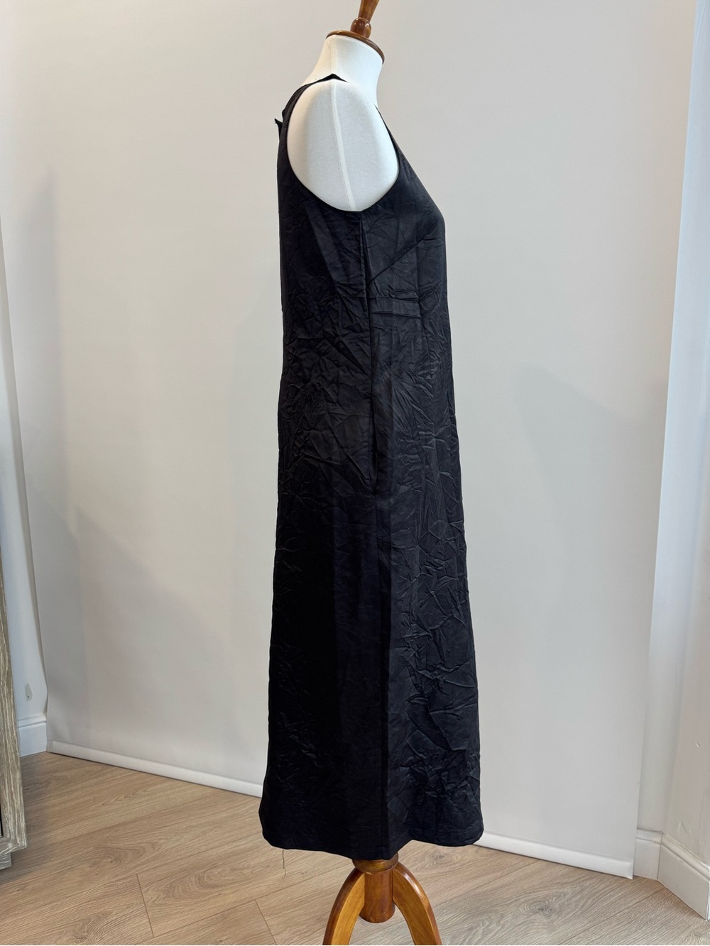 Classic Black Sleeveless Maxi Dress - Brand: Melloday - Picture 2 of 13